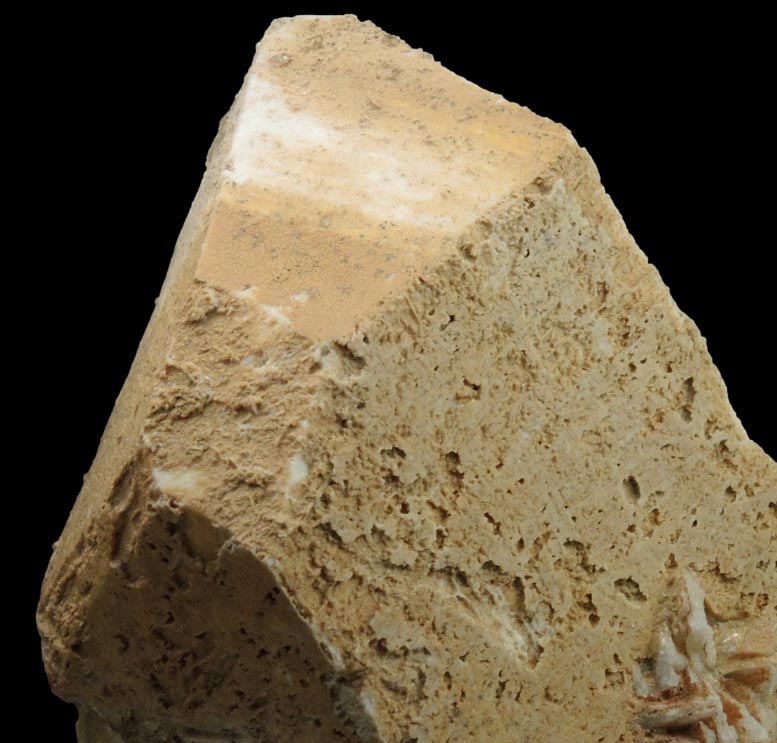 Microcline (twinned following the Baveno Law) from Moat Mountain, west of North Conway, Carroll County, New Hampshire