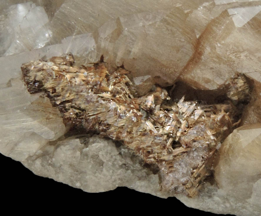 Quartz with Rutile inclusions and Rutile pseudomorphs after Anatase from Cuiab District, Gouveia, Minas Gerais, Brazil