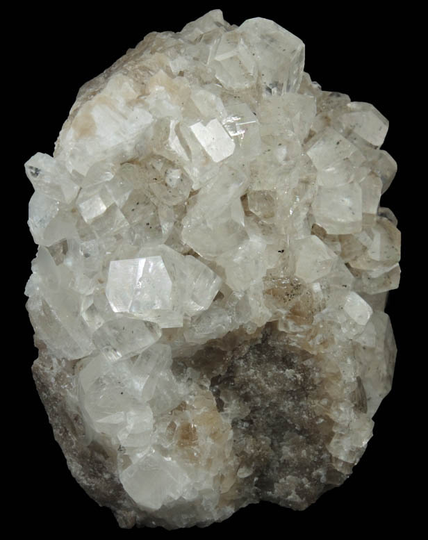 Calcite with Goethite and Pyrite inclusions from Kentucky Stone Quarry, Flemingsburg, Fleming County, Kentucky
