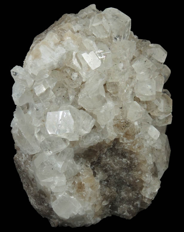 Calcite with Goethite and Pyrite inclusions from Kentucky Stone Quarry, Flemingsburg, Fleming County, Kentucky
