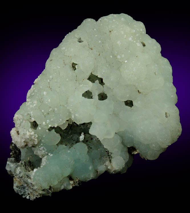 Prehnite pseudomorphs after Anhydrite plus Babingtonite with Actinolite alteration from Prospect Park Quarry, Prospect Park, Passaic County, New Jersey