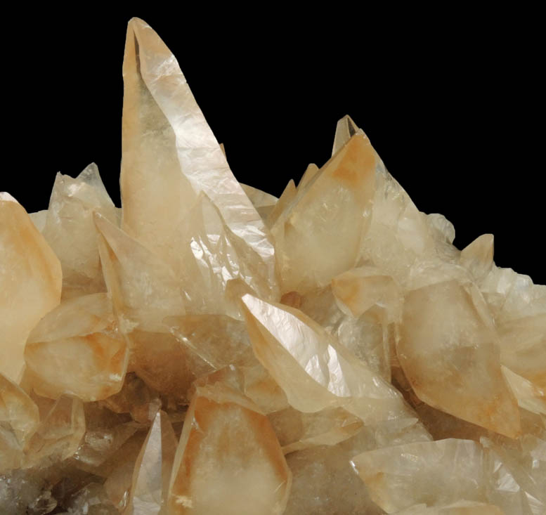 Calcite over Fluorite and Barite from Minerva #1 Mine, Cave-in-Rock District, Hardin County, Illinois