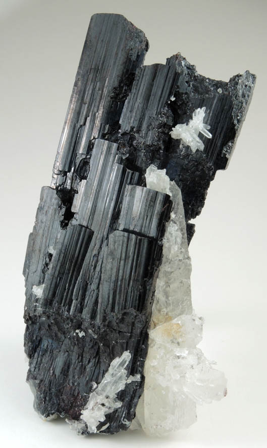 Hbnerite (Hubnerite) with Quartz from Mina Huayllapon, Pasto Bueno District, Pallasca Province, Ancash Department, Peru