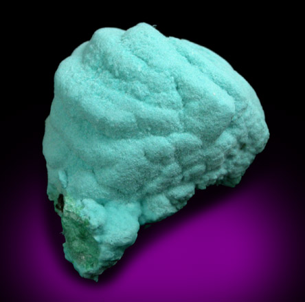 Rosasite pseudomorphs after Azurite from Silver Bell Mine, Gleeson, Cochise County, Arizona