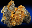 Mimetite with Wulfenite from San Francisco Mine, Cerro Prieto, north of Cucurpe, Sonora, Mexico