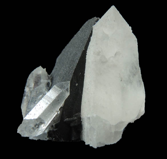 Quartz on Tetrahedrite from Black Pine Mine, Granite County, Montana