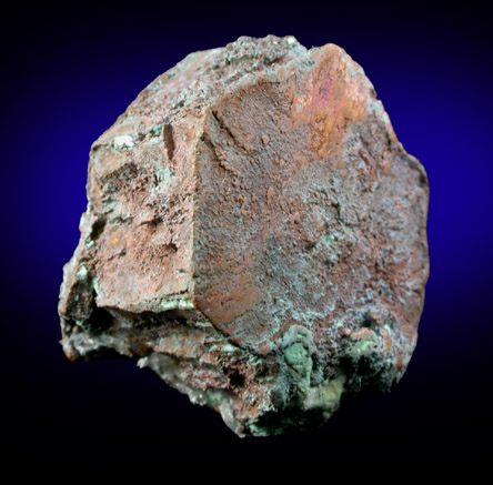 Copper pseudomorph after Aragonite from Corocoro District, Pacajes Province, La Paz Department, Bolivia