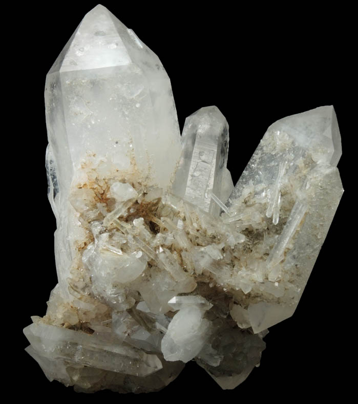 Quartz from Diamond Ledge, south slope of Noyes Mountain, Greenwood, Oxford County, Maine