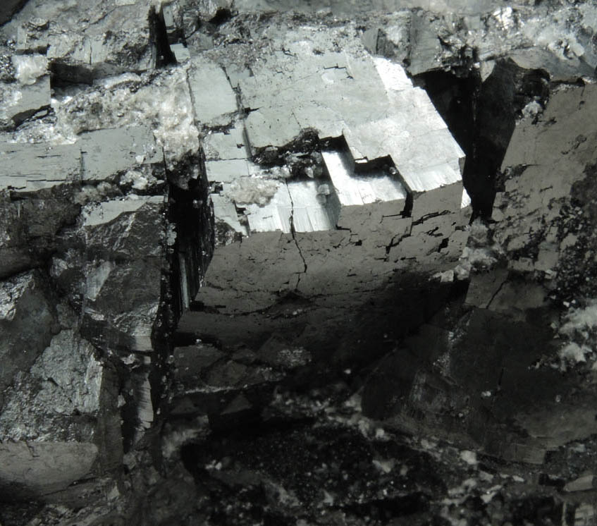 Bixbyite from N'Chwaning II Mine, Kalahari Manganese Field, Northern Cape Province, South Africa