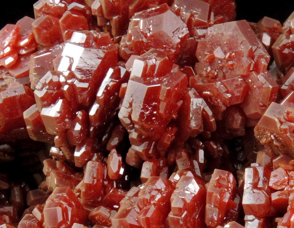 Vanadinite from Mibladen, Haute Moulouya Basin, Zeida-Aouli-Mibladen belt, Midelt Province, Morocco