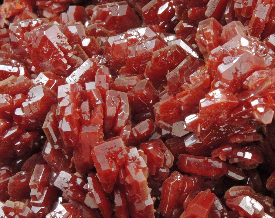 Vanadinite from Mibladen, Haute Moulouya Basin, Zeida-Aouli-Mibladen belt, Midelt Province, Morocco