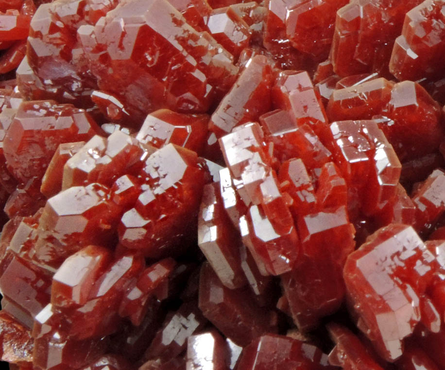 Vanadinite from Mibladen, Haute Moulouya Basin, Zeida-Aouli-Mibladen belt, Midelt Province, Morocco