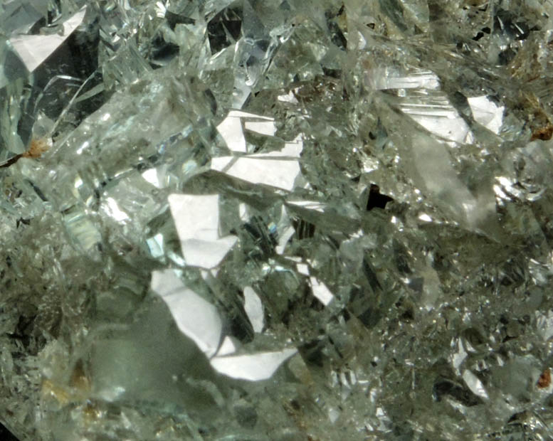 Beryl var. Aquamarine (etched gem-grade crystal) from Divino das Laranjeiras, Minas Gerais, 	Brazil