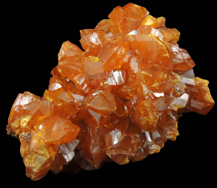 Orpiment from Twin Creeks Mine, Cut 62, Humboldt County, Nevada