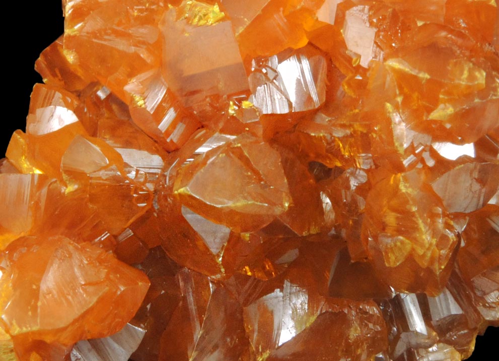 Orpiment from Twin Creeks Mine, Cut 62, Humboldt County, Nevada