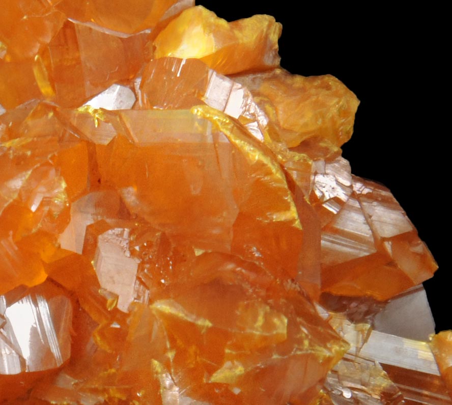 Orpiment from Twin Creeks Mine, Cut 62, Humboldt County, Nevada