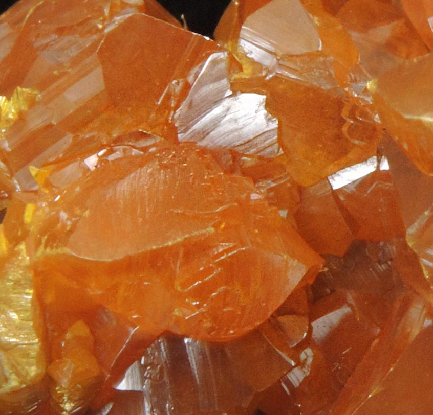 Orpiment from Twin Creeks Mine, Cut 62, Humboldt County, Nevada