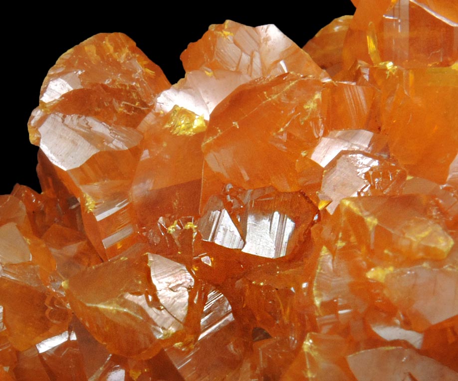 Orpiment from Twin Creeks Mine, Cut 62, Humboldt County, Nevada