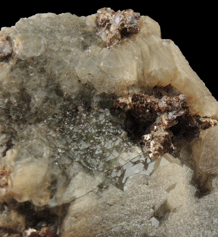 Quartz with Rutile inclusions and Rutile pseudomorphs after Anatase from Cuiab District, Gouveia, Minas Gerais, Brazil