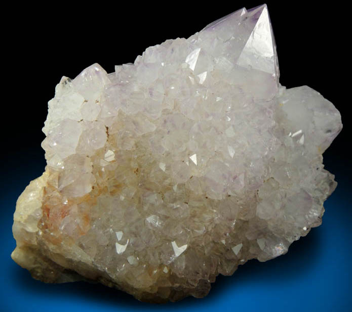 Quartz var. Amethyst (Cactus Quartz) from Boekenhouthoek area, Mpumalanga Province, South Africa