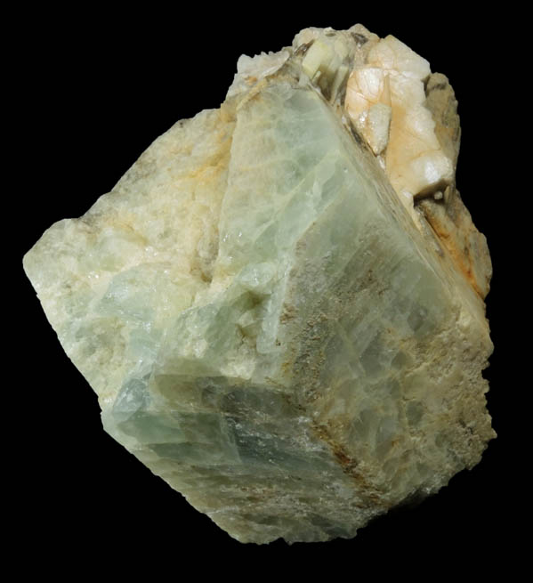 Beryl and Albite from Beauregard Quarry, Alstead, Cheshire County, New Hampshire