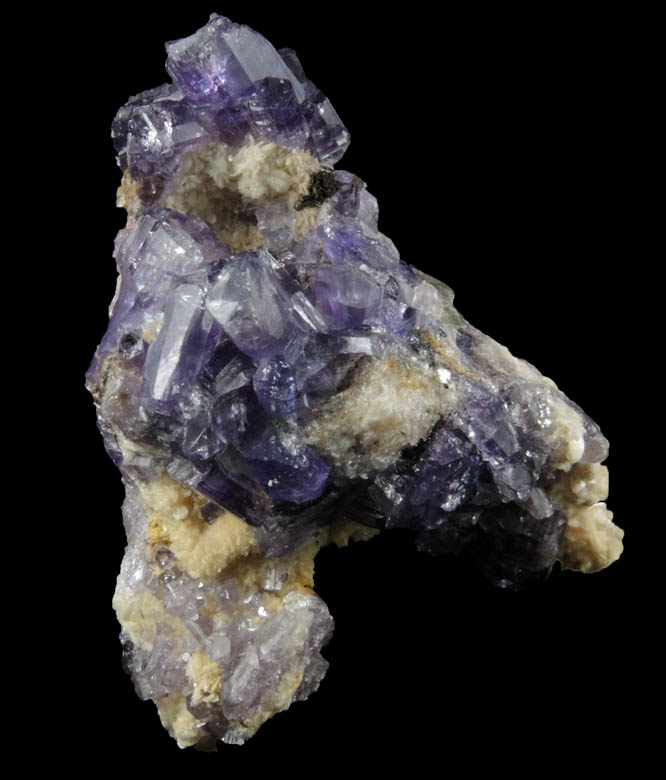 Fluorapatite over Bertrandite from Lavra da Golconda, near Governador Valadares, Minas Gerais, Brazil