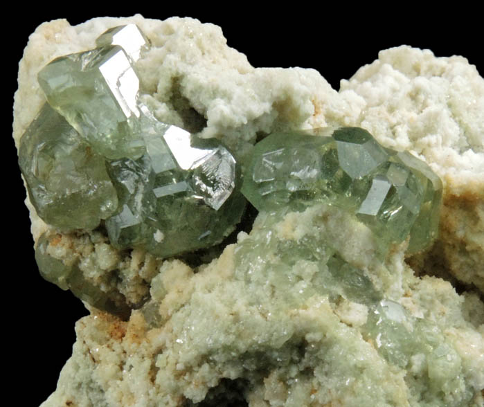 Andradite var. Demantoid Garnet from Antetezambato, Ambanja, Antsiranana Province, Madagascar