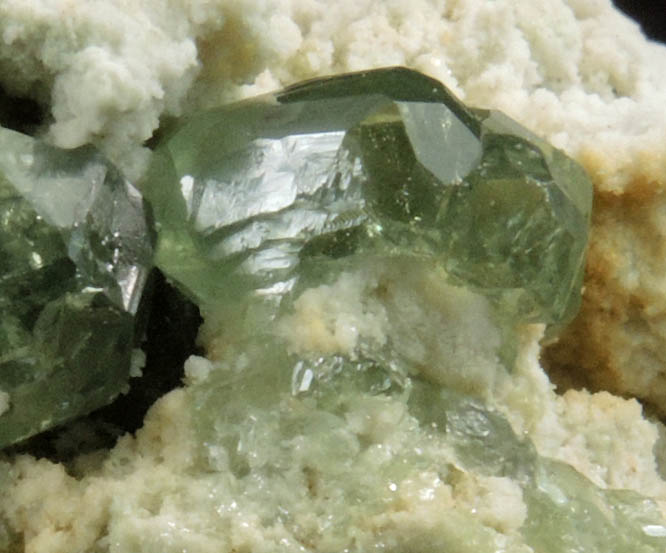 Andradite var. Demantoid Garnet from Antetezambato, Ambanja, Antsiranana Province, Madagascar