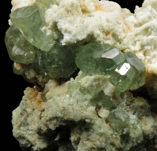 Andradite var. Demantoid Garnet from Antetezambato, Ambanja, Antsiranana Province, Madagascar