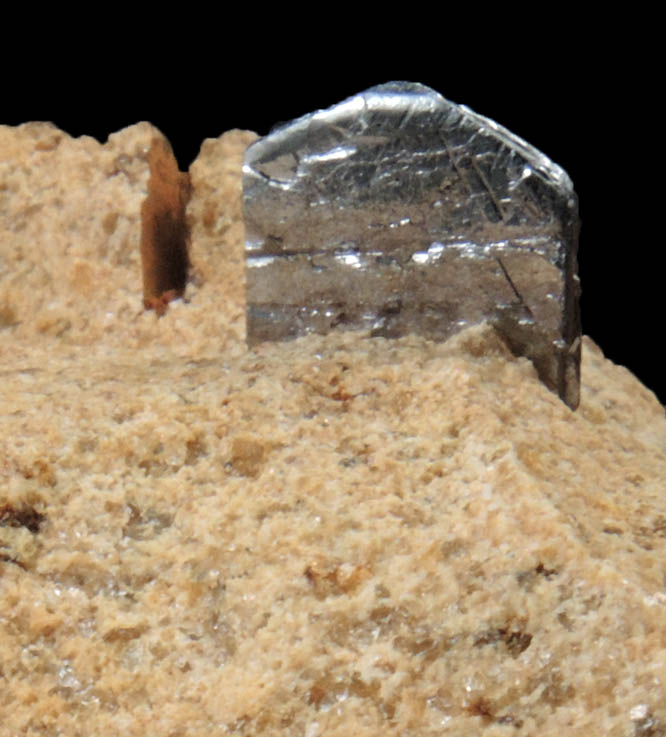 Molybdenite from Holt's Ledge, Lyme, Grafton County, New Hampshire