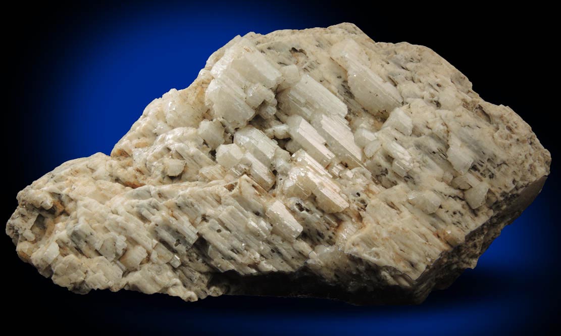 Albite with Quartz from Mount Apatite, Auburn, Androscoggin County, Maine