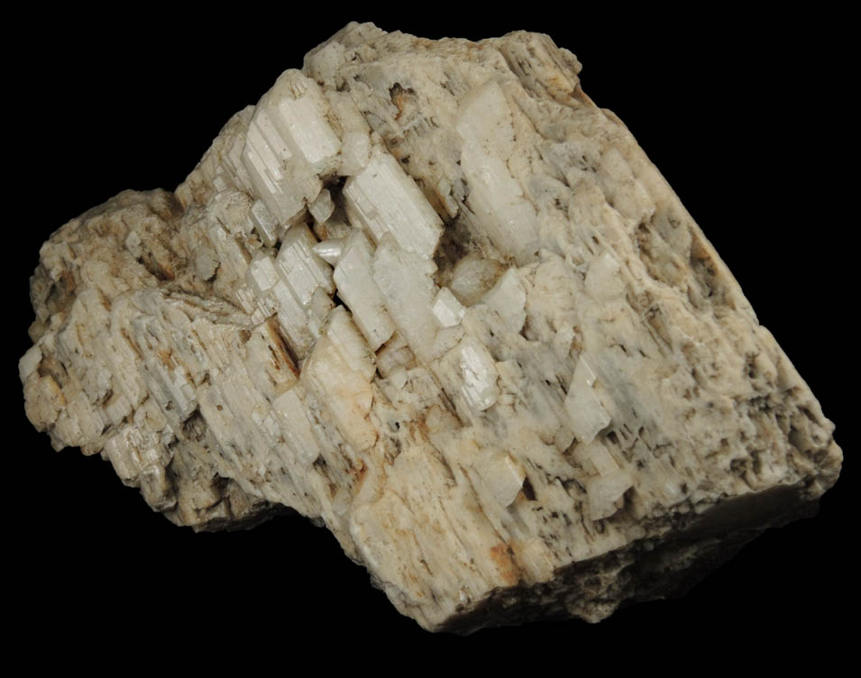 Albite with Quartz from Mount Apatite, Auburn, Androscoggin County, Maine