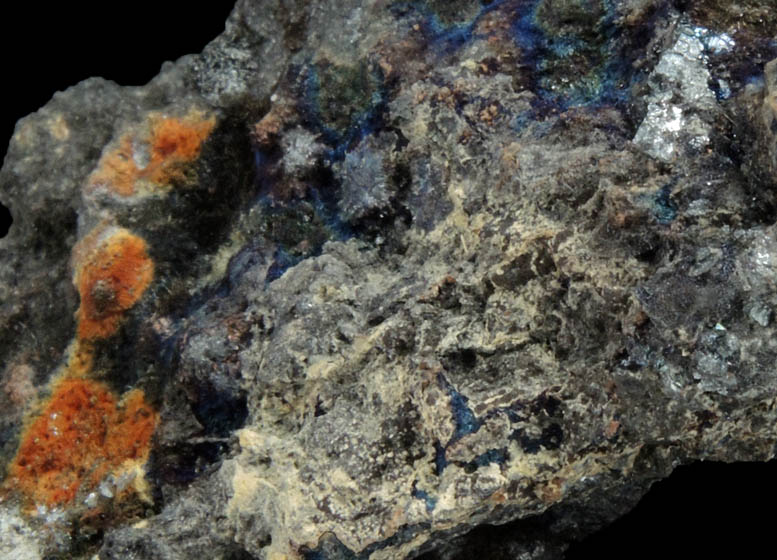 Flppite, Jamesonite, Limonite, Sphalerite from Dealul Crucii, Baia Mare, Maramures, Romania (Type Locality for Flppite)