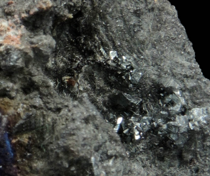 Fülöppite, Jamesonite, Limonite, Sphalerite from Dealul Crucii, Baia Mare, Maramures, Romania (Type Locality for Fülöppite)