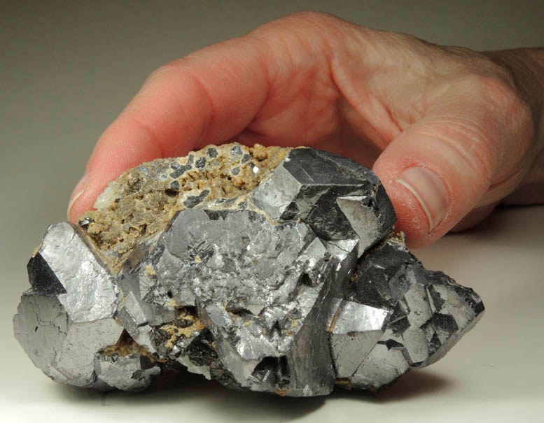Galena, Quartz, Calcite, Sphalerite from Herja Mine, Baia Mare, Maramures, Romania