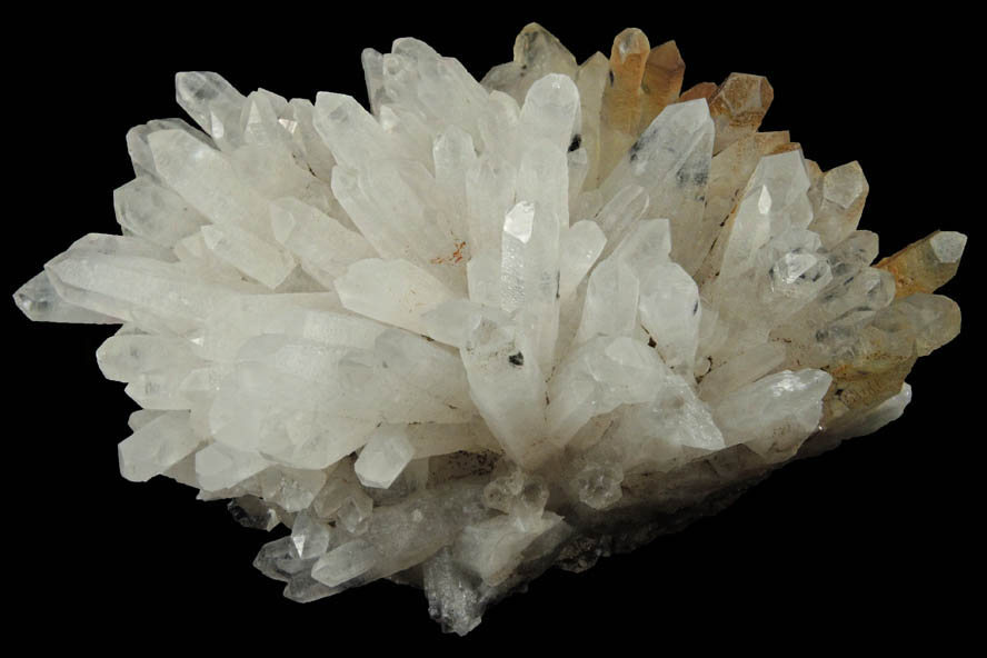 Quartz with Jamesonite inclusions from Baia Mare, Maramures, Romania