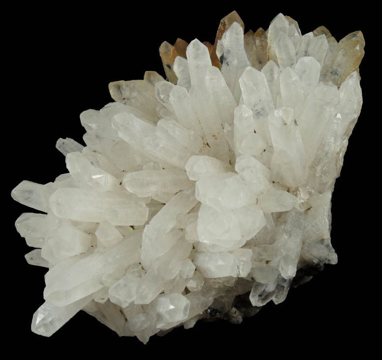 Quartz with Jamesonite inclusions from Baia Mare, Maramures, Romania