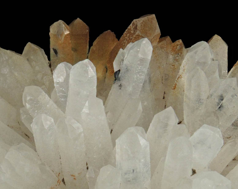 Quartz with Jamesonite inclusions from Baia Mare, Maramures, Romania