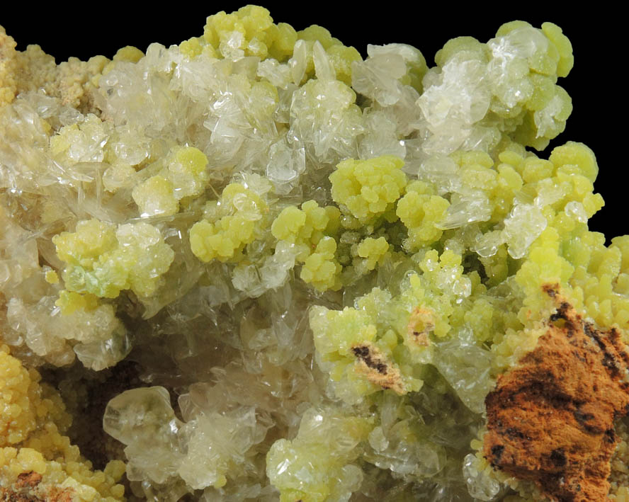 Mimetite from Mina la Esperanza, Zaragoza District, Durango, Mexico