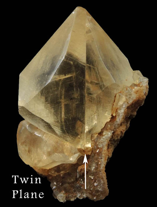 Calcite (contact-twinned crystals) from Anderson Rock Products Quarry, Anderson, Madison County, Indiana