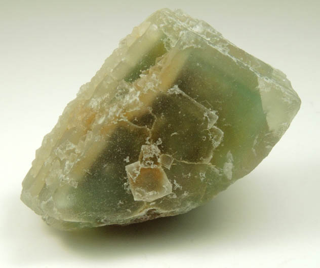 Fluorite (zoned crystal) from Middle Mountain, Carroll County, New Hampshire