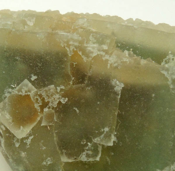 Fluorite (zoned crystal) from Middle Mountain, Carroll County, New Hampshire