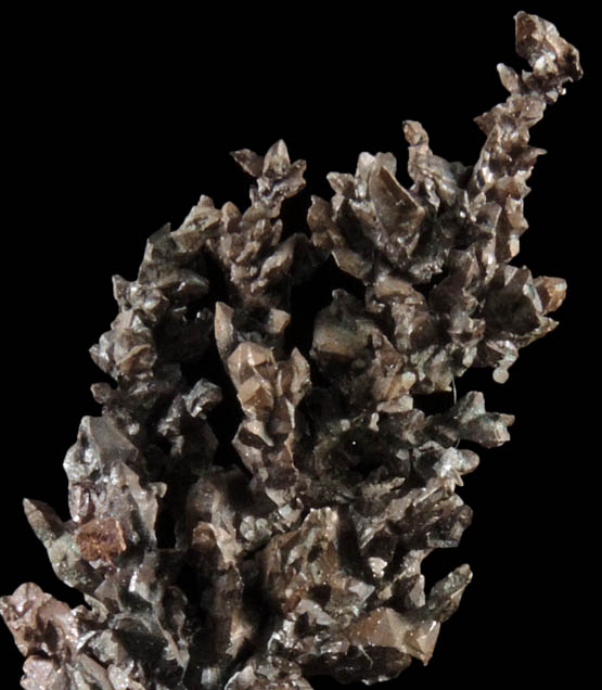 Copper (naturally crystallized native copper) from Mountain City Copper Mine, Elko County, Nevada