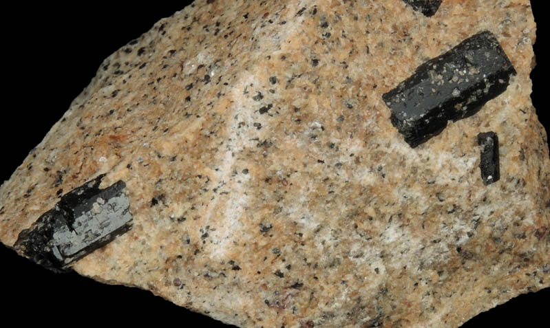 Schorl Tourmaline from Bennett Quarry, Buckfield, Oxford County, Maine