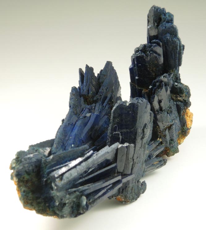 Azurite with minor Malachite from Touissit Mine, 21 km SSE of Oujda, Jerada Province, Oriental, Morocco