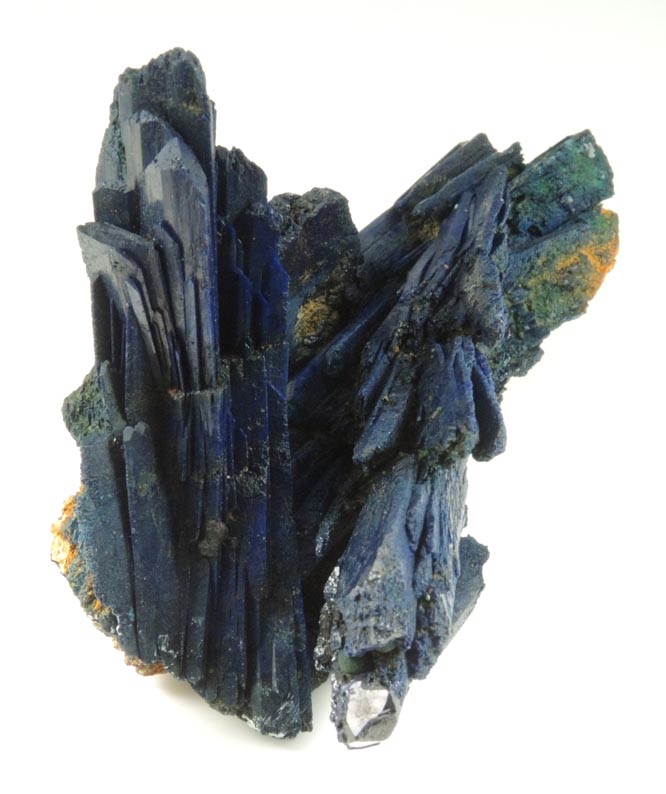 Azurite with minor Malachite from Touissit Mine, 21 km SSE of Oujda, Jerada Province, Oriental, Morocco