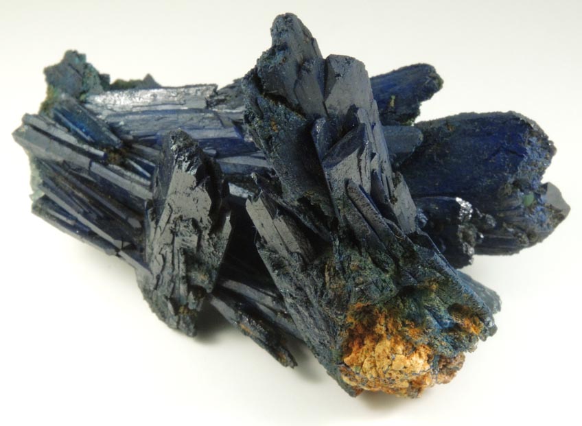 Azurite with minor Malachite from Touissit Mine, 21 km SSE of Oujda, Jerada Province, Oriental, Morocco