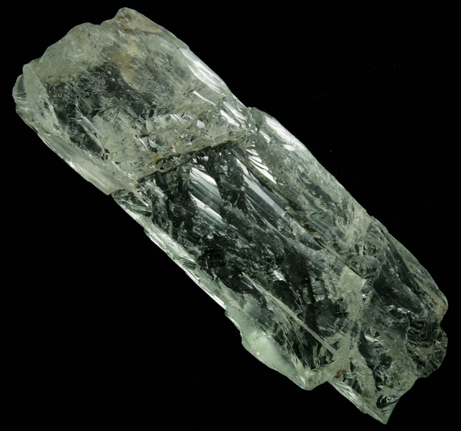 Spodumene var. Hiddenite from (Minas Novas), Minas Gerais, Brazil