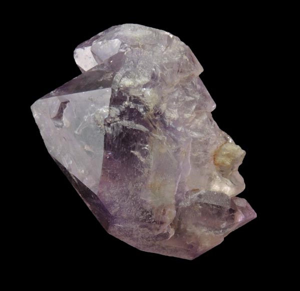 Quartz var. Amethyst Quartz from Pohndorf Mine, Jefferson County, Montana