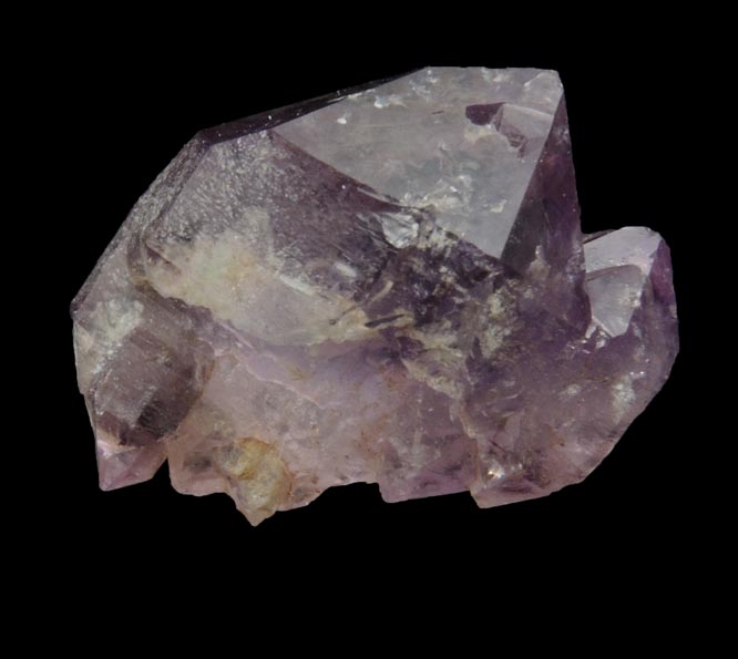 Quartz var. Amethyst Quartz from Pohndorf Mine, Jefferson County, Montana